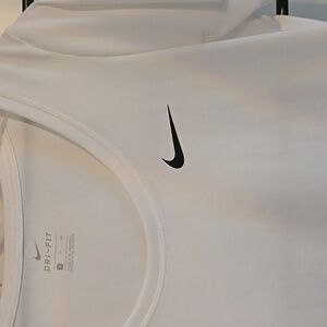 Nike white dry fit T